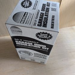 Garage Door Insulation, Never Opened.