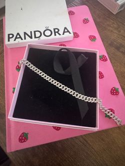Pandora 7.1in tennis bracelet