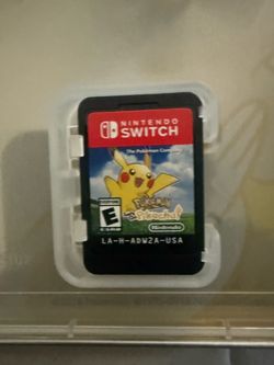 pokemon lets go pikachu with steel metal case