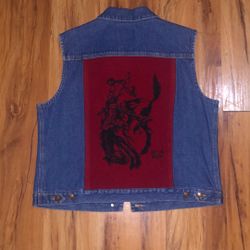 Pendleton Denim Vest 