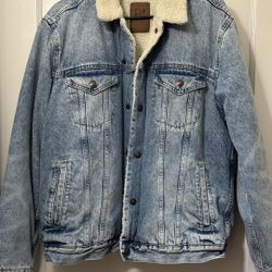 Gap Denim Fleece Jacket 