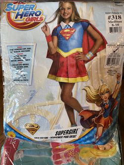 Girls super girl costume