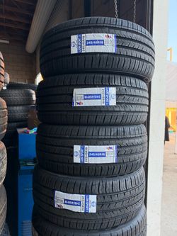 245/45/18 Lion Spirt 4 new tires mounted and balanced