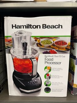 Hamilton Beach Big Mouth Duo 12-Cup Food Processor