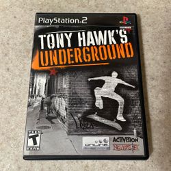 Tony Hawk’s Underground PS2