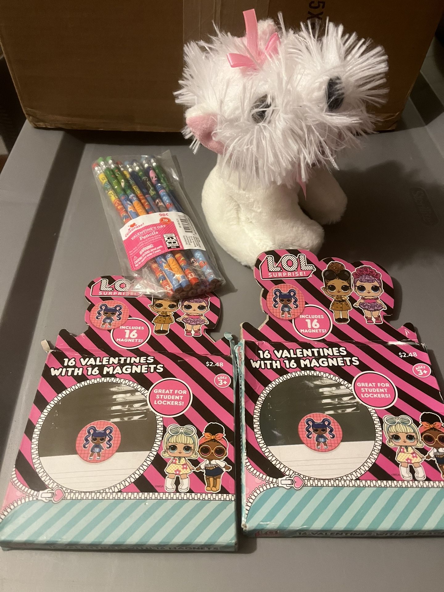 Valentines Lot Of 4