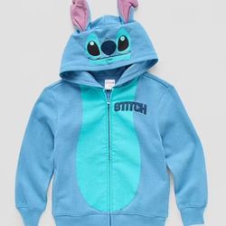 Disney Stitch Zip-Up Size 4
