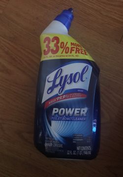 Lysol toilet bowl cleaner 32.oz 2.00 each