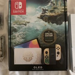 Limited Edition Tears Of The Kingdom Oled Switch 
