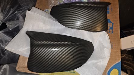 Q50 Carbon Fiber Mirror Caps