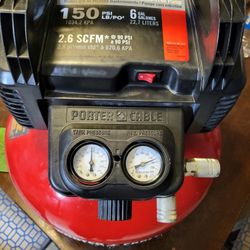
Porter-Cable
6 Gal. 150 PSI Portable Electric Pancake Air Compressor