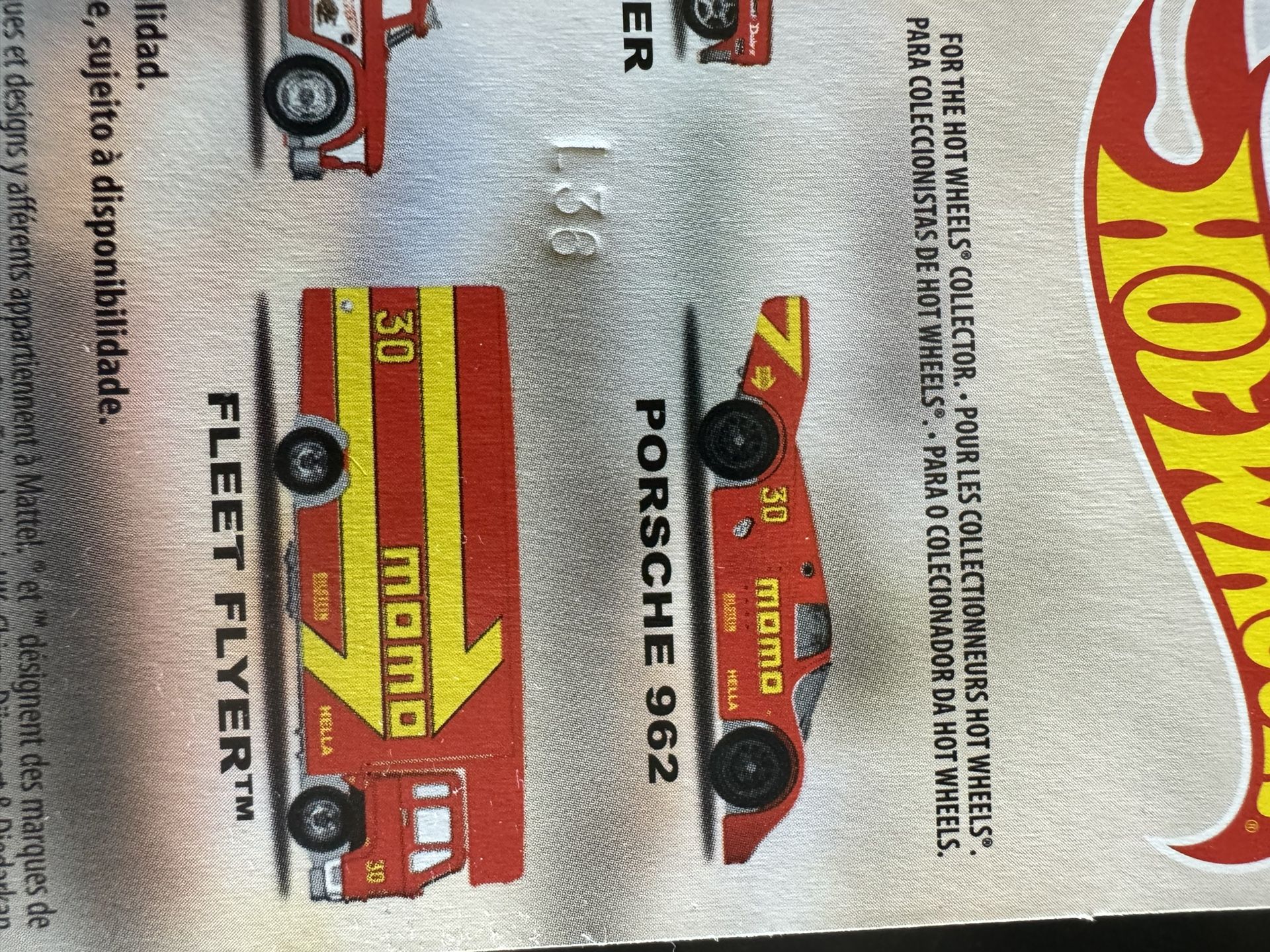 NEW Hot Wheels Premium Team Transport Momo Porsche 962 & Fleet 