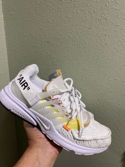 NIKE AIR PRESTO OFF-WHITE “THE TEN” DECONSTRUCTED” Size 10
