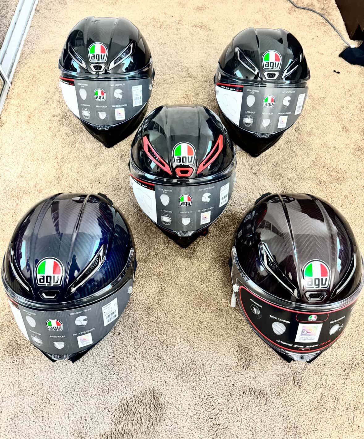 Agv Pista Helmets