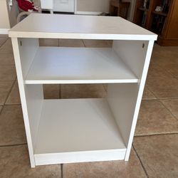 2-Tier Nightstand/Bookshelf/Side Table