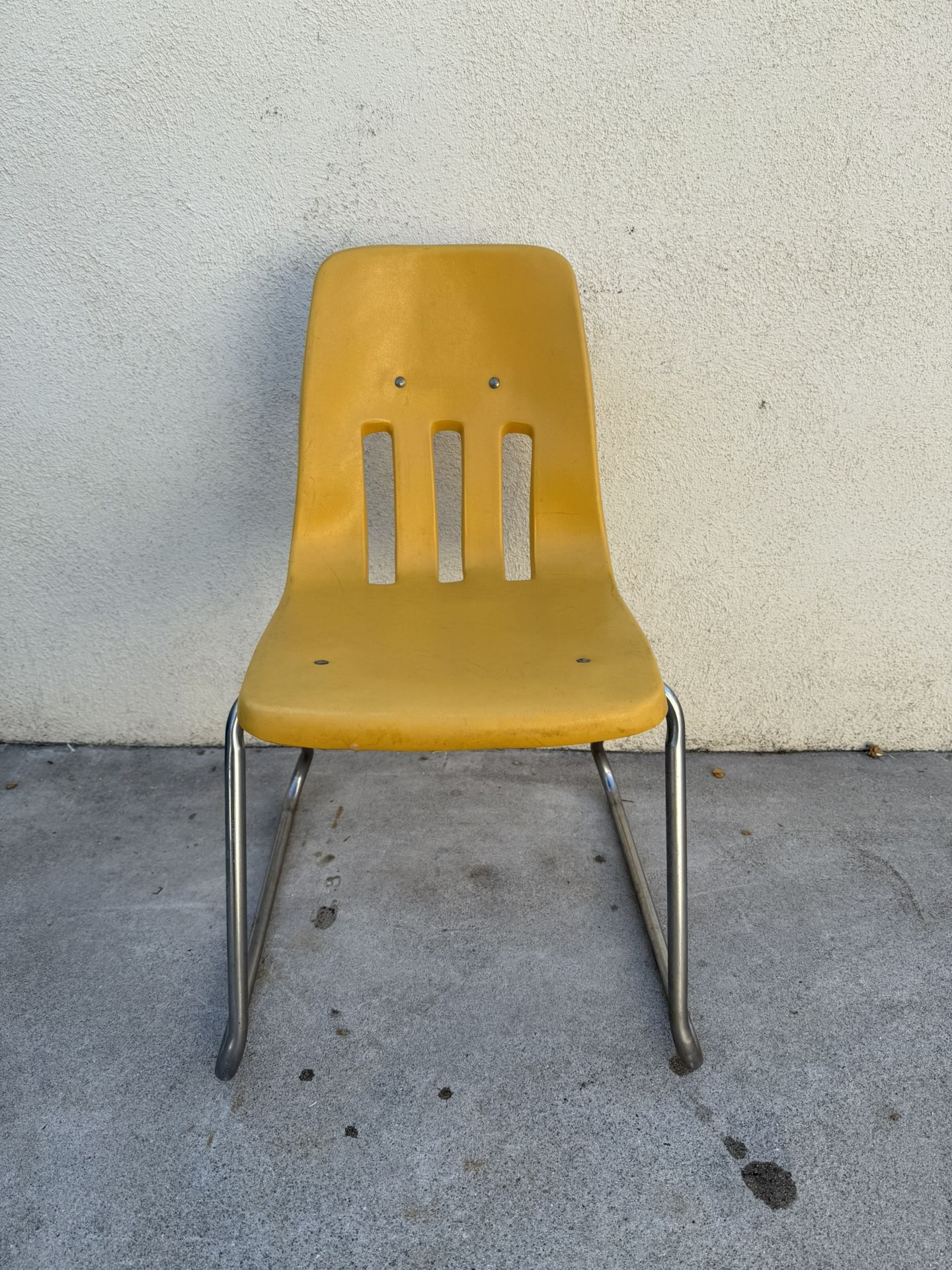 Yellow School Chair