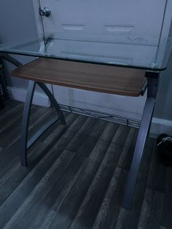 Glass Desk, Send offers.