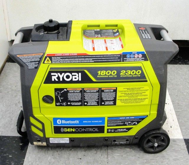 RYOBI DIGITAL INVERTER GAS POWERED GENERATOR 