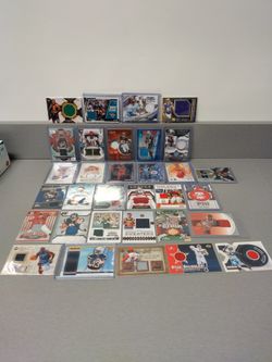 Game Used/ Numbered Patches NFL,NBA, MLB 