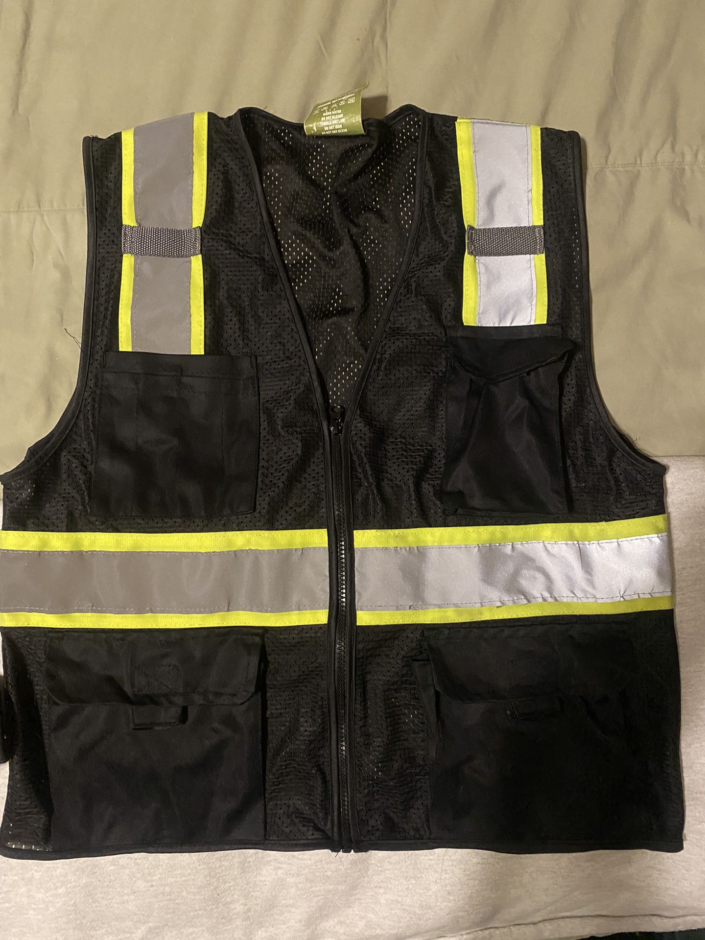 Black Work Vest 
