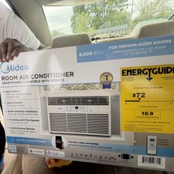 Midea 8000 BTU 115V Smart Window Air Conditioner 