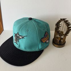 New 1997 Marlins world series hat