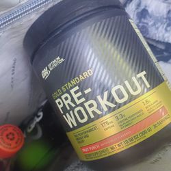 Pre-work out, Fruit Punch, Gold Standard, On, 300g