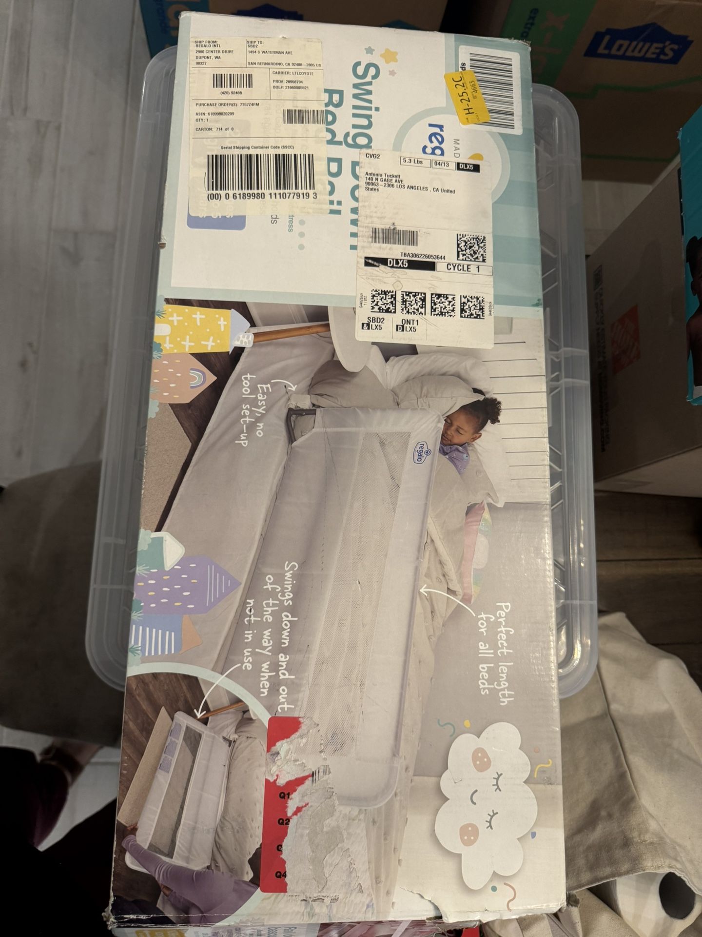 Toddler Bed Rail