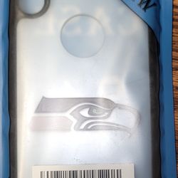 Phone Case for iPhone Xs Max Seahawk Flexible Slim Soft Seattle Phone Case Scratch-Resistant Shockproof Protective Anti-Slip Back Cover