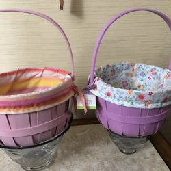 2 Easter Baskets 