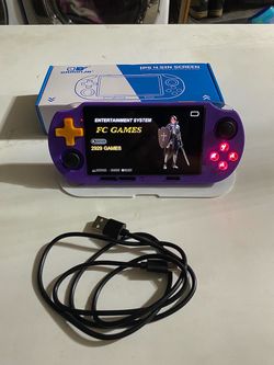 Gaminja gaming handheld system purple
