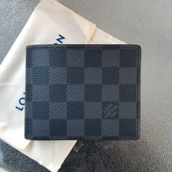 Louis Vuitton Black Damier Wallet 