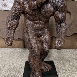 Large walking Bigfoot Statue