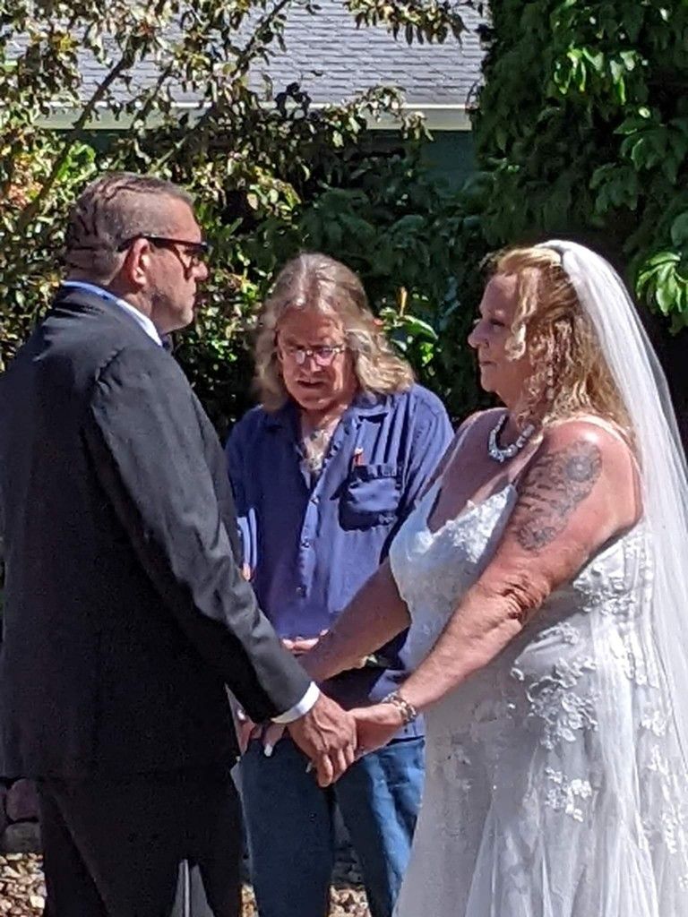 Wedding Dress And Veil