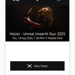 HOZIER Seattle Tickets