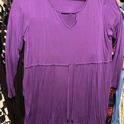 Purple dress