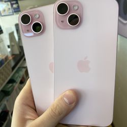Unlocked iPhone 15+ 128GB Pink