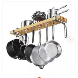 Wall Mounted Wooden Rack