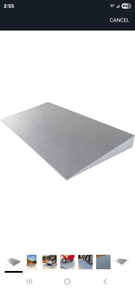 Foam Ramp With 3 Inch Height Like New