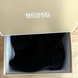 NEW Michael Kors Black Graham Boots