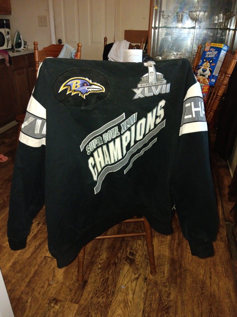 Baltimore Ravens Vintage Super Bowl Coat