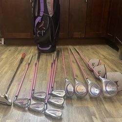 Wilson Hope Breast Cancer Awareness Pink Women’s Golf Set With Bag (RH)