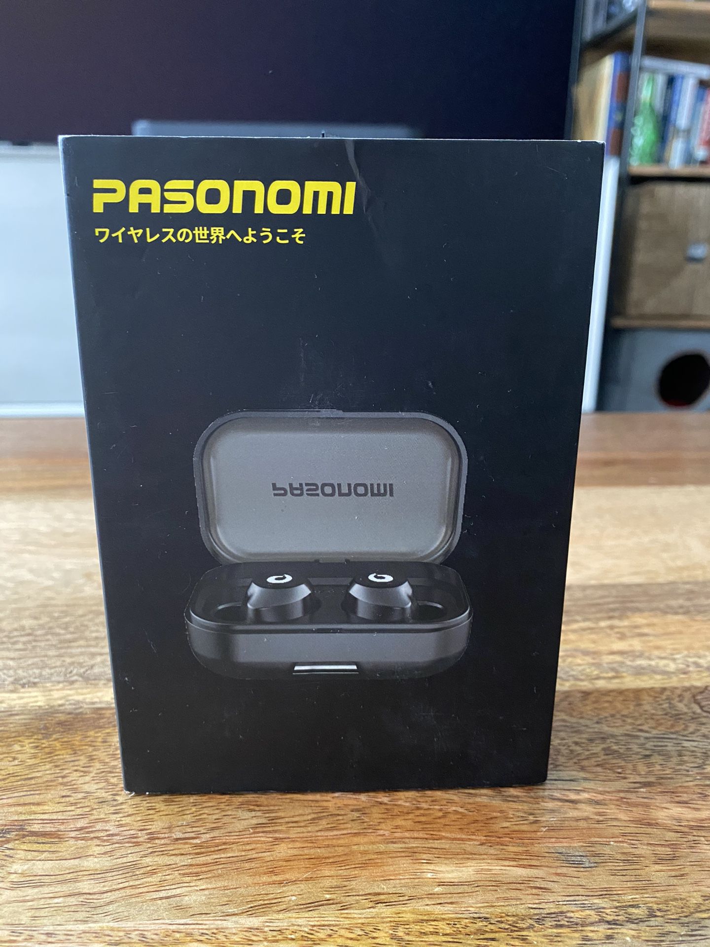 Pasanomi TWS-X9 Wireless Bluetooth Earbuds with Charging Case - New
