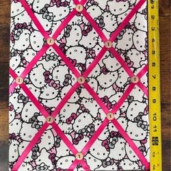 Hello Kitty Bulletin Photo Memory Memo Board just $5 