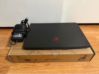 MSI GF63 Thin Gaming Laptop RTX 2050 i5-12450H 1TB SSD 144Hz Like New