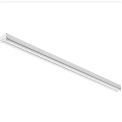 Contractor Select 4 ft. 64-Watt Equivalent Integrated LED White Multi-Volt Strip Light Fixture 4500 Lumens 4000K