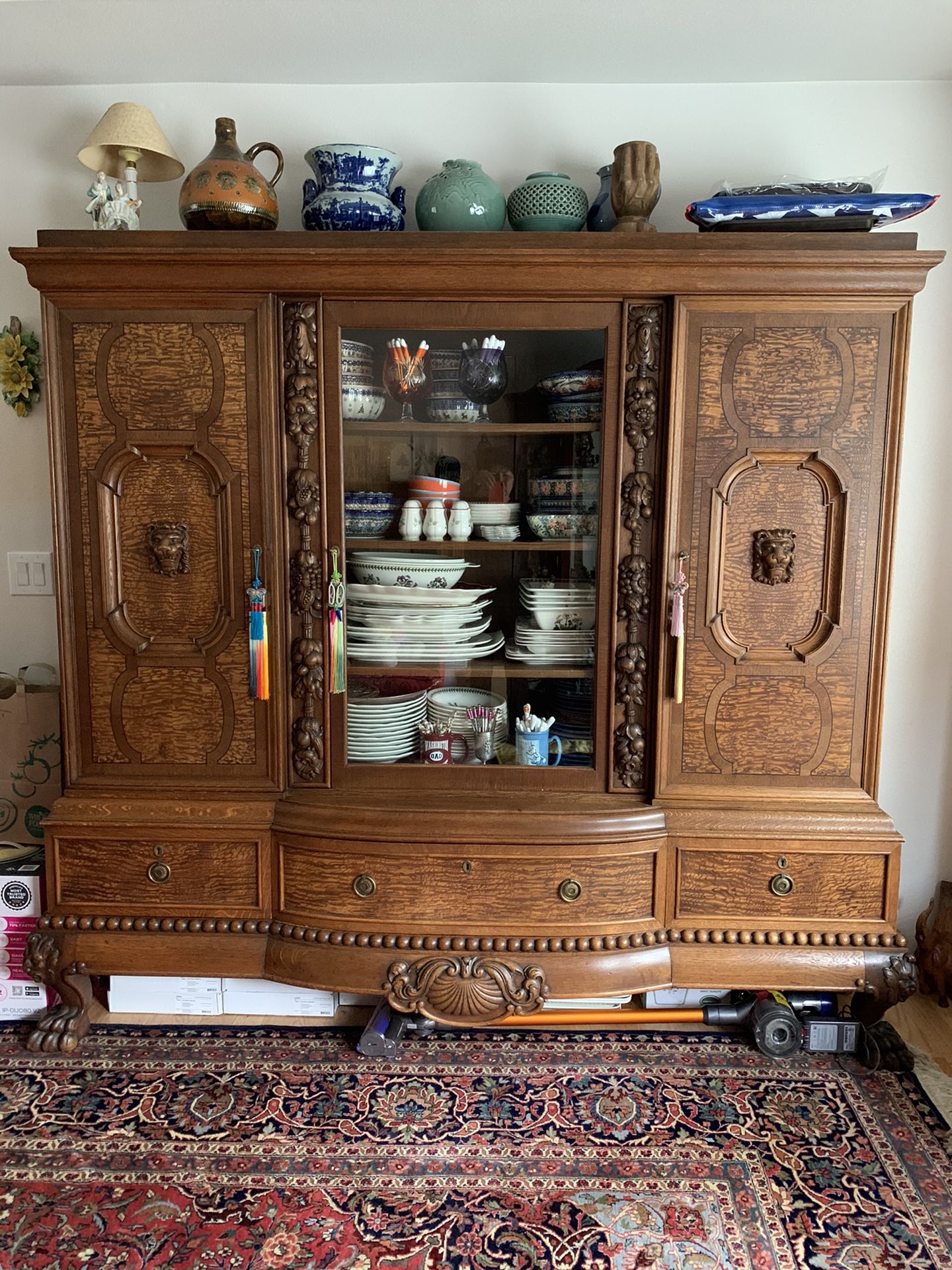 Antique Display Hutch (from Germany)