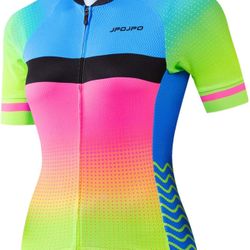 Cycling jersey Women MTB Tops Mountain Bike jersey Shirts Short sleeve summer