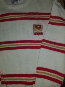 Vintage NFL 49ers / Buccaneers Cliff Engle Knit Sweaters for Sale