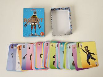Robot Rummy Card Game